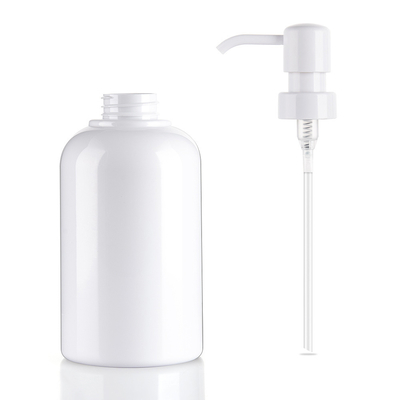 300ml Soap Dispenser Bottles , Plastic Bottle With Pump Dispenser