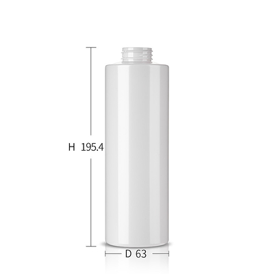 White 500ml Hair Care Containers Eco Plastic Bottle Packaging For Hair Conditioner