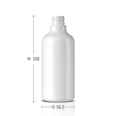Luxury Recycled Plastic Shampoo Bottles 260ML Solid Color Free Sample