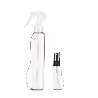 220ML 30ML Plastic Spray Bottles Custom Mold Transparent PCR PET Spray Bottle
