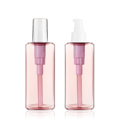 100ML Pink Reusable Lotion Dispenser Bottles Free Sample Available