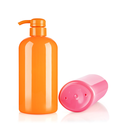 Opaque Color 600ML 20 OZ Plastic Shampoo Pump Bottles Empty