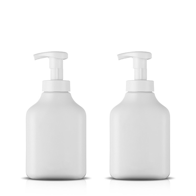 PET PCR Plastic Foam Pump Bottle 500ML Opaque Color Custom Made