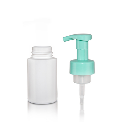 5 OZ Cylinder Foam Pump Dispenser Bottle PET R-PET Plastic For Cleansing Water