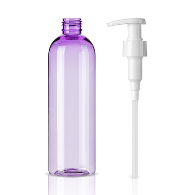 PET R-PET Hair Care Containers 14 OZ Conditioner Packaging With Press Pump