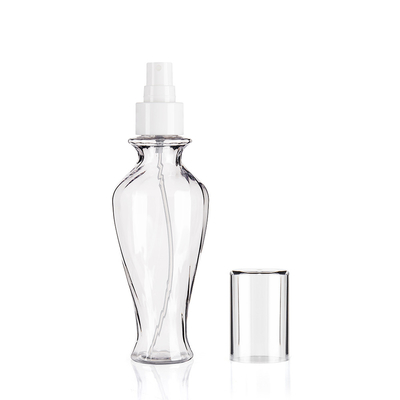 Crystal 5 OZ Perfume Bottle 150ML Transparent Cosmetic Bottle With Mini Sprayer