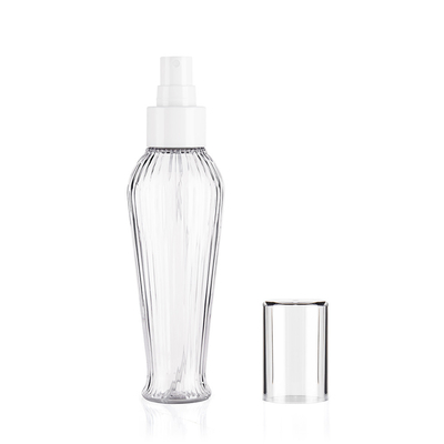 Recycle Plastic Perfume Bottle 100ml Free Sample Custom Color