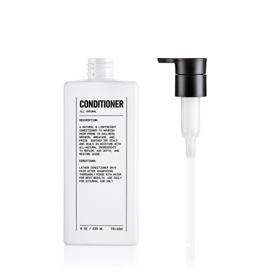 235ML White Custom Empty Shampoo And Conditioner Bottles Refillable