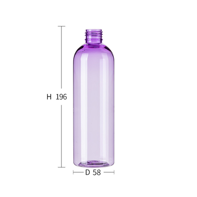 PET R-PET Hair Care Containers 14 OZ Conditioner Packaging With Press Pump