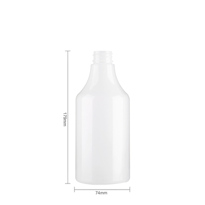 White 500ML PET Plastic Trigger Spray Bottles For Household Cleaner