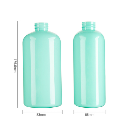 Opaque Color 600ML 20 OZ Plastic Shampoo Pump Bottles Empty