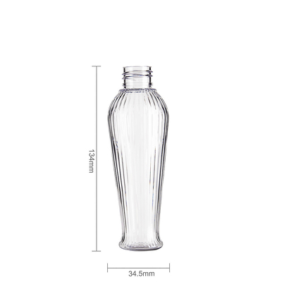 Recycle Plastic Perfume Bottle 100ml Free Sample Custom Color