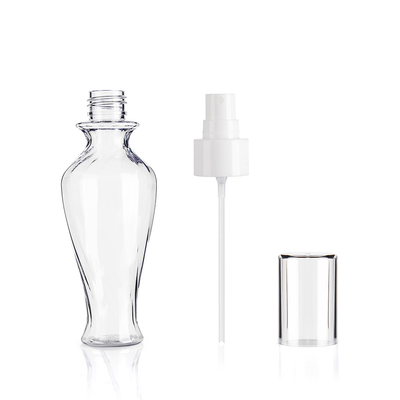 Crystal 5 OZ Perfume Bottle 150ML Transparent Cosmetic Bottle With Mini Sprayer