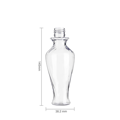 Crystal 5 OZ Perfume Bottle 150ML Transparent Cosmetic Bottle With Mini Sprayer