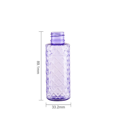 PET PCR Material Plastic Spray Bottles Portable Size 50ML For Travel Use