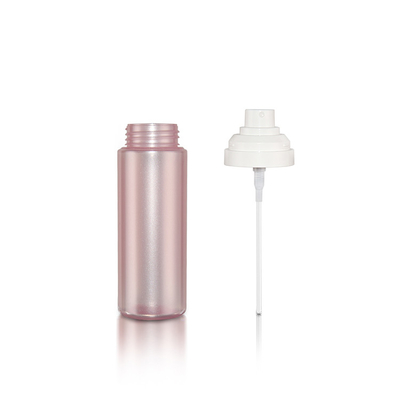 Pearl Color 100ml Plastic PET Spray Bottle With 33/410 Neck Size For Travel Use