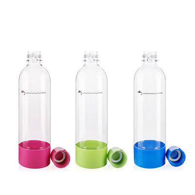 1000ml Silk Print Hot Stamping Transfer Printing Custom Logo Options for Soda Maker Bottle