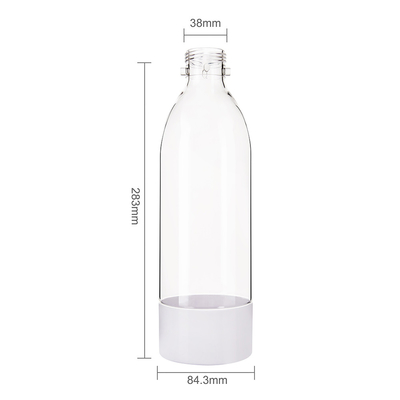 1000ML Home Optimal Pet Plastic Water Bottles For Sparkling Water Maker