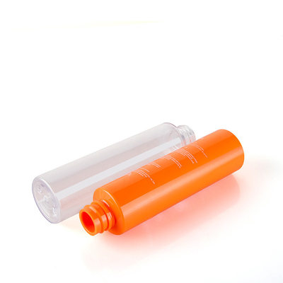 100ML Empty Cylinder Cosmetic Spray Bottle Plastic PCR PET R-PET Material