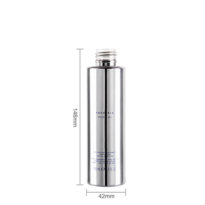 Electroplated Coated Plastic Mist Spray Bottle 150ML Silver Color