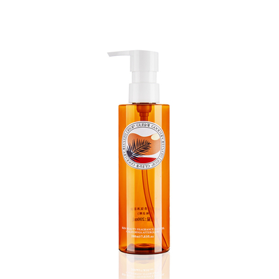 Round 200ML Recyclable PET Plastic Cosmetic Bottles For Hair Oil Body Oil