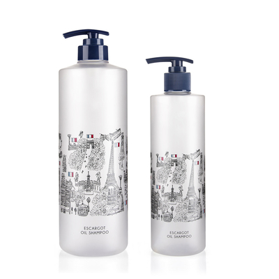 500ML 1000ML Plastic Shampoo Bottles With Pump Custom Logo