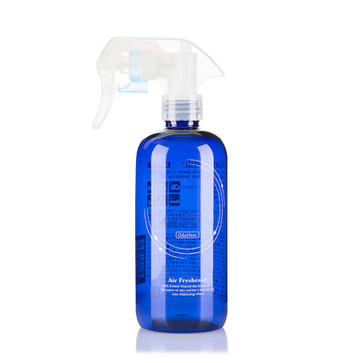 300ml Deep Blue Bottles Boston Plastic Bottle With Trigger Spray for home