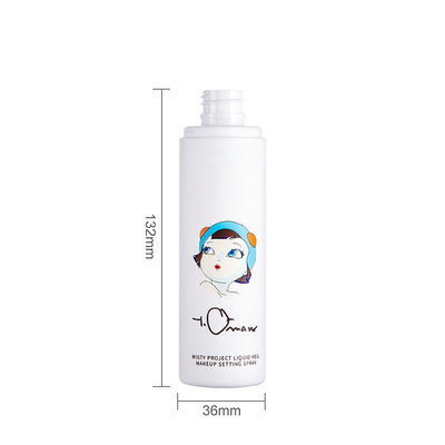 High Sealed 100ml PET Spray Bottle , Travel Cosmetic Packing Bottle For Facial Care Products