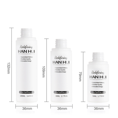 Empty PET Plastic Spray Bottles 50ml 80ml 100ml 20/410 Neck Finish
