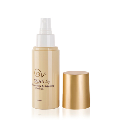 24/410 Neck Finish Reusable PET Cosmetic Spray Bottle 100ML With Over Cap