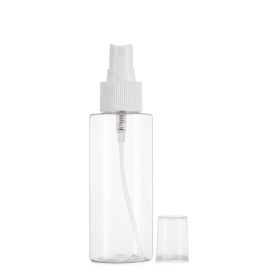 100ml OEM ODM Clear Plastic Spray Bottles With Over Cap For Travel