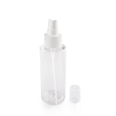 100ml OEM ODM Clear Plastic Spray Bottles With Over Cap For Travel