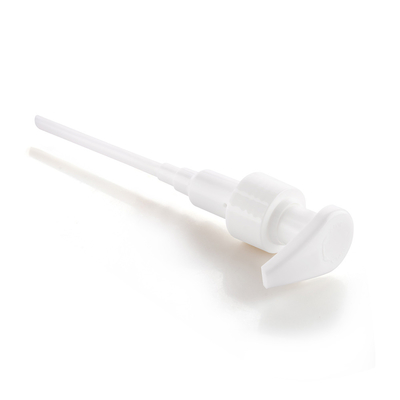 White Plastic Lotion Pump With Twist Lock Desige 24/410 1.2cc/t