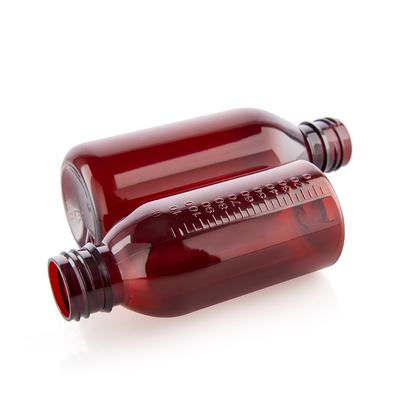 200ml Liquid Medicine Plastic Bottles With Screw Cap For Cough Syrup