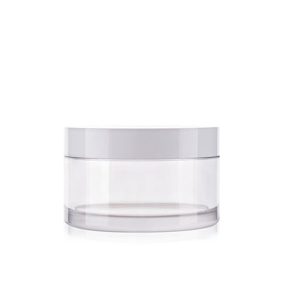 120ML Stylish Thick Wall Jar Crystal PET Cosmetic Containers For Creams