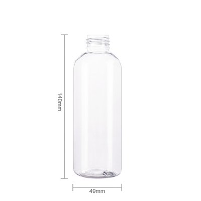 200ml ODM OEM Clear 6.7 Oz Shampoo Bottle With Press Pump for Hair Care Products