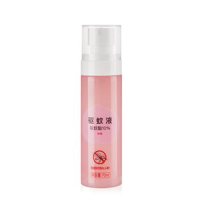 60ML Cylindrical Fine Mist Plastic Spray Bottles For Mosquito Repellent