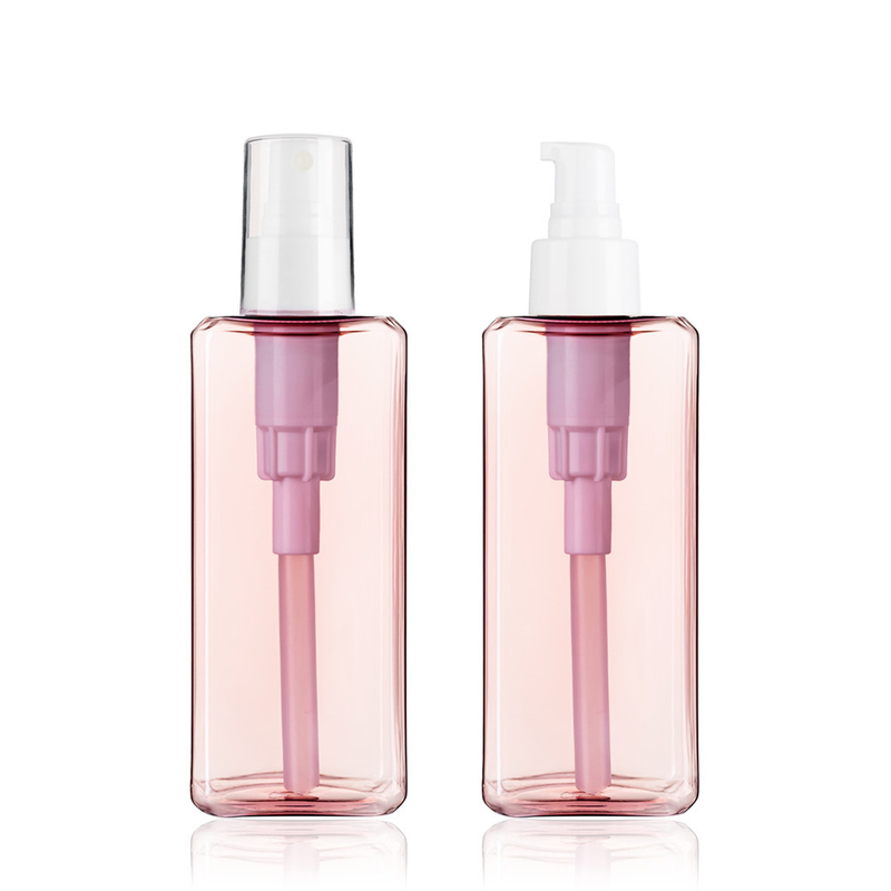 100ML Pink Reusable Lotion Dispenser Bottles Free Sample Available