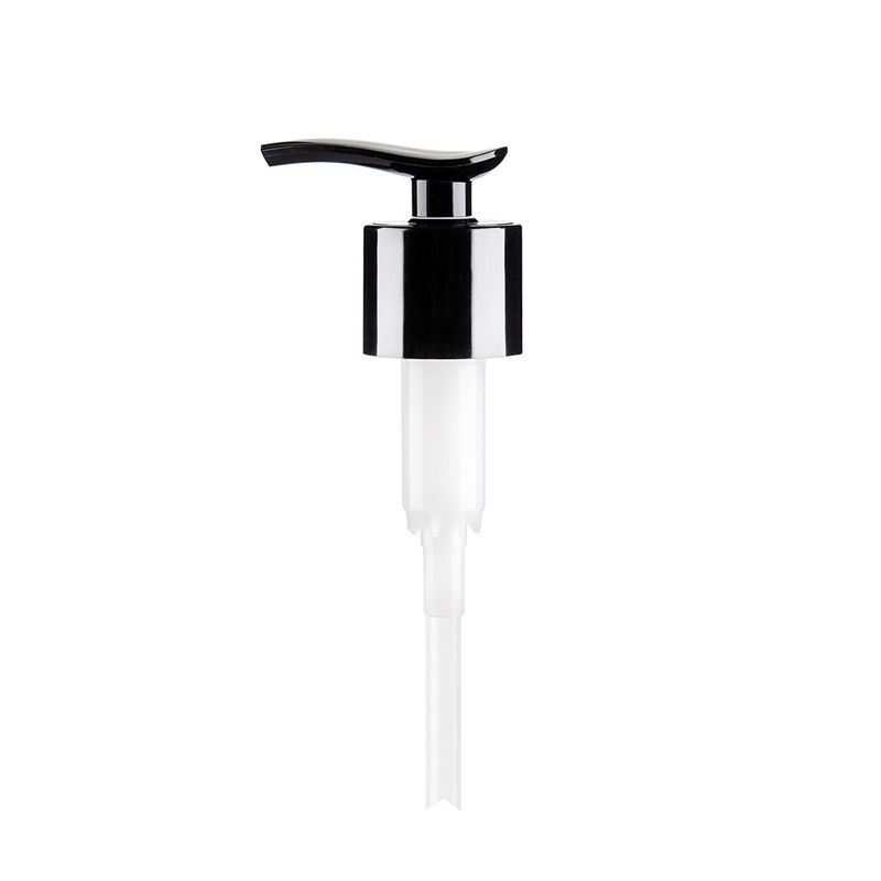 24/410 28/410 Bottle Cap Closure Black PP Plastic Dispenser Smooth Skirt