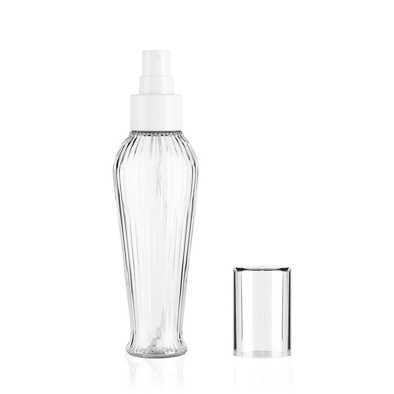 Recycle Plastic Perfume Bottle 100ml Free Sample Custom Color