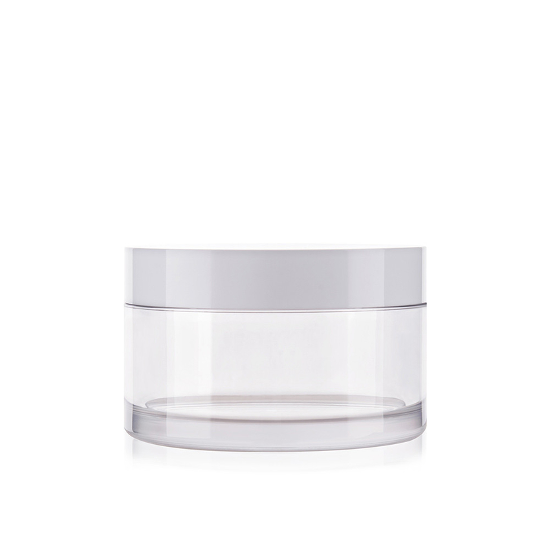 120ML Stylish Thick Wall Jar Crystal PET Cosmetic Containers For Creams