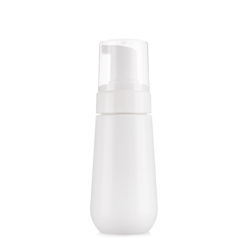 150ML Cute shape ODM White Round Foaming Cleanser Bottle for kids
