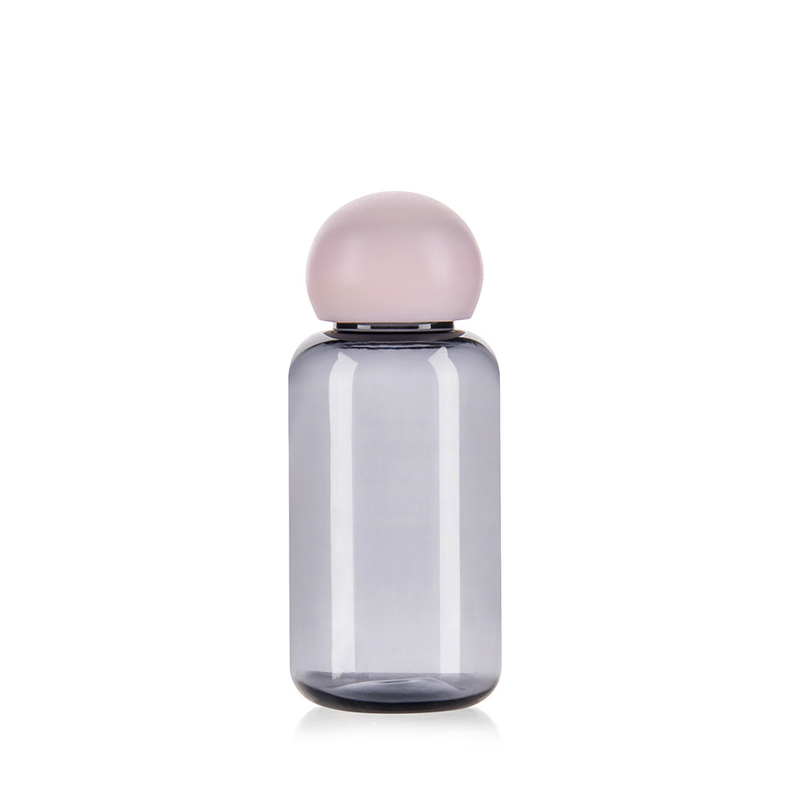 30ml Cosmetic Bottles With Pink Round Screw Cap With Plug For Toner